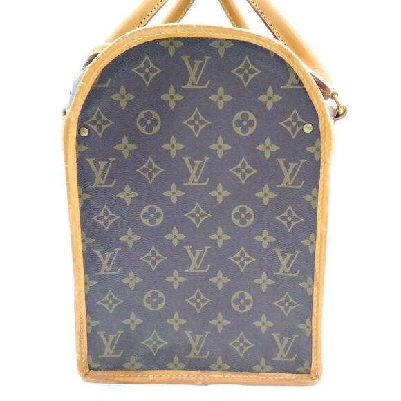 Louis Vuitton LV Travel Bag M41924 Sac Chaussures40 Brown Monogram - Picture 3 of 7